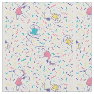 Tissu Snoopy Danse Rétro des Années 90