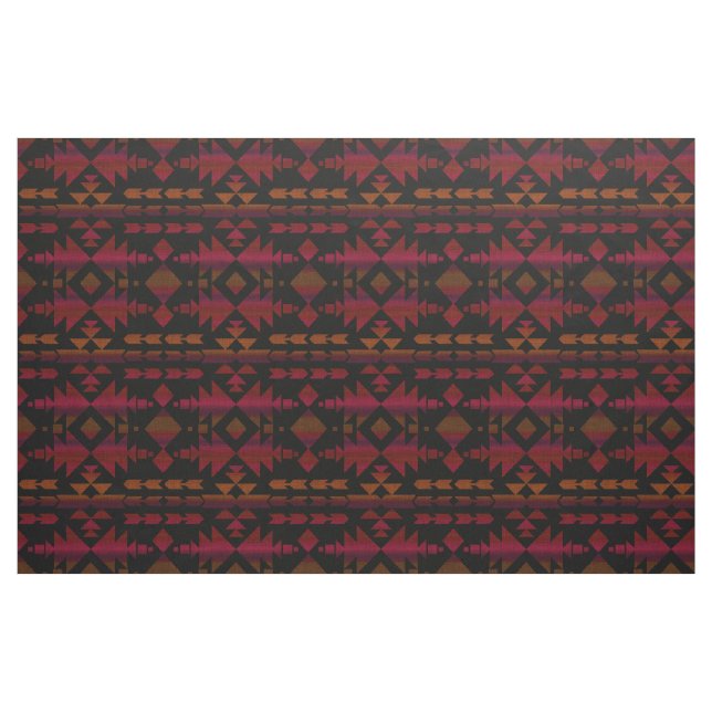 Tissu Sombre du sud-ouest | Couleurs rustiques foncées (Fat Quarter)