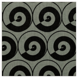 Tissu Spirales, escargots, cercles