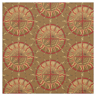 Tissu spirituel tribal d'éléments de tissu