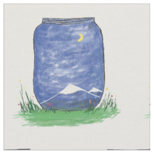 Tissu Stars Jar