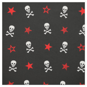 Tissu Stars & Skuls & Crossbones