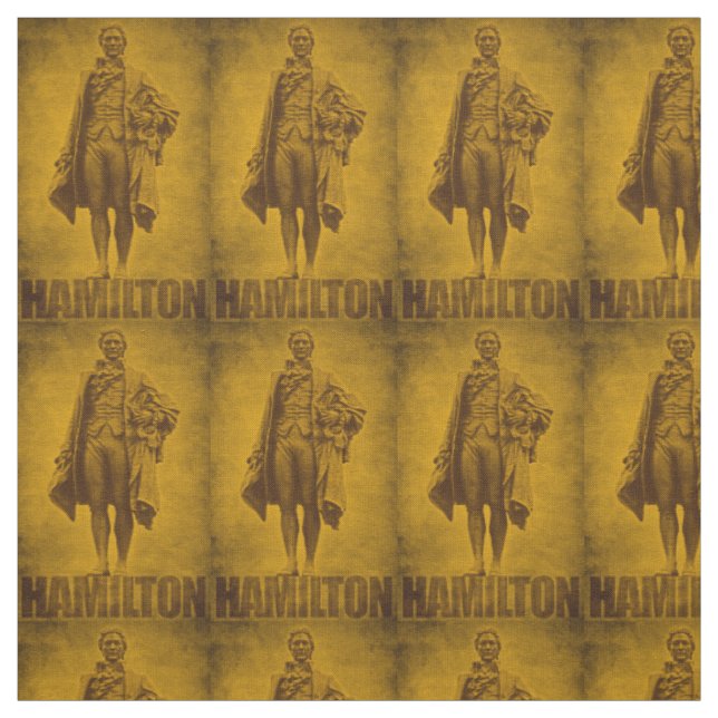 Tissu Statuesque Alexander Hamilton Design (Échantillon)