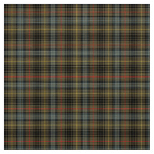 Tissu Stewart Chasse Tartan Patiné