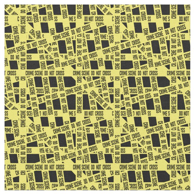 Tissu Structure de bande de scène de crime (Fermer)