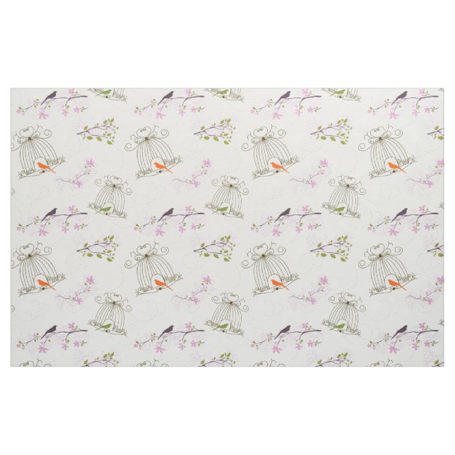 Tissu Structure de cage florale pour oiseaux (Yard)
