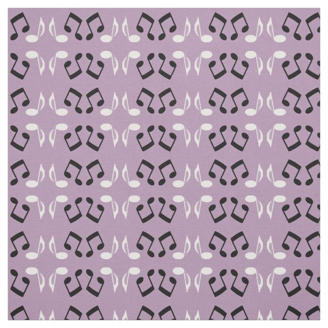 Tissu Structure de conception de notes musicales (Échantillon)