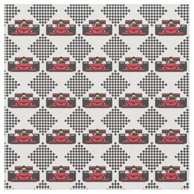 Tissu Structure de conception des voitures de course (Fermer)