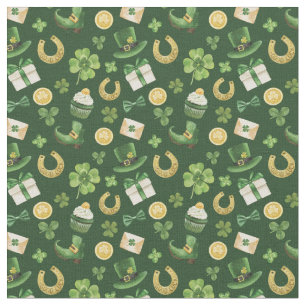 Tissu Structure de Jour de la Saint Patrick