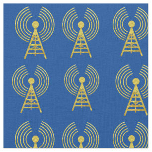 Tissu Structure des émetteurs radio de jambon d'or
