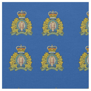 Tissu Structure du logo de la Gendarmerie royale du Cana