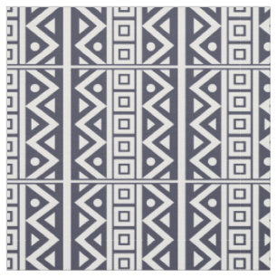 Tissu Style africain traditionnel Motif blanc transparen