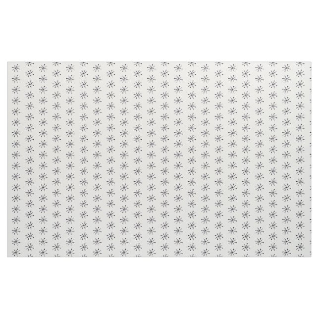 Tissu Style maison Snowflake (Fat Quarter)