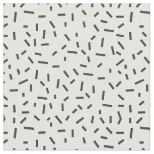 Tissu Style minimal géométrique d'abrégé sur noir de