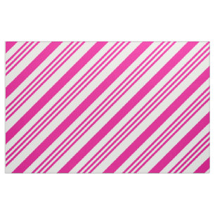 Tissu Style Sucre de canne rose 1