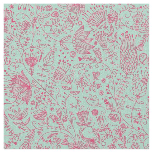 Tissu Summer cute (Fermer)