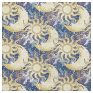 Tissu Sun et lune