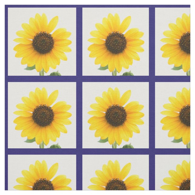 Tissu Sunny Sunflower (Échantillon)