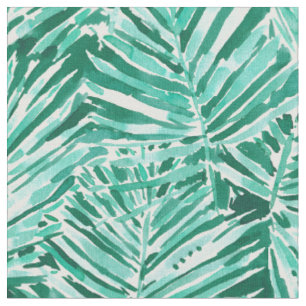 Tissu SUR l'aquarelle tropicale de paume de VACAY
