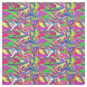 Tissu "Sweet Swirls : The Bubblegum Marble Delft"