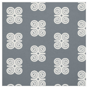 Tissu Symbole d'Adinkra d'humilité de la force de
