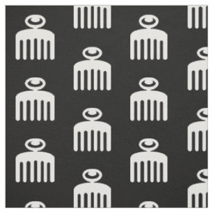 Tissu Symbole de Duafe Adinkra pour la beauté fémini