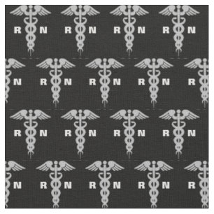 Tissu Symbole de l'infirmière autorisée Médicale Conc