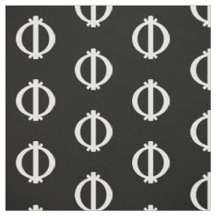 Tissu Symbole de Wawa aba   de dureté et de résilience