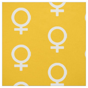 Tissu Symbole femelle ambre