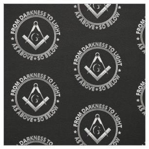 Tissu Symbole franc-maçonnerie