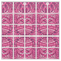 Tableau Abstrait à panneau rose