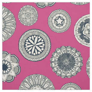Tissu tache de mandala