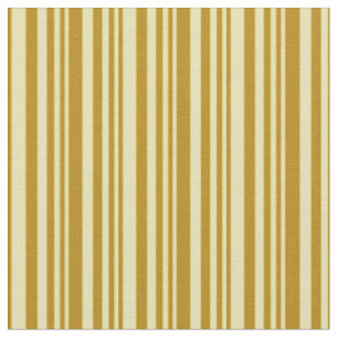 Tissu Tan and Dark Goldenrod Lines/Stripes Motif