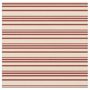 Tissu Tan et Maroon Motif