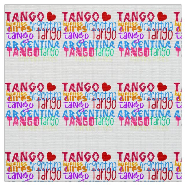 Tissu Tango de l'Argentine (Échantillon)