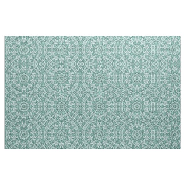 Tissu Tantalisation en turquoise (Yard)