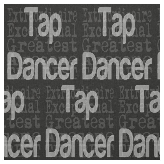 Tissu Tap Dancer Extraordinaire (Échantillon)