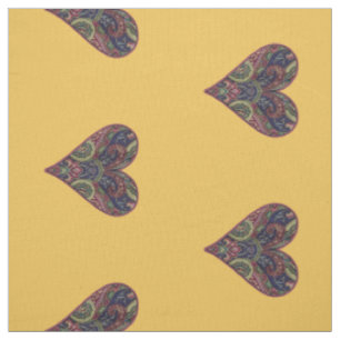 Tissu Tapisserie Coeur Choisir n'importe quelle couleur