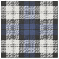 Tartan à carreaux bleu marine et blanc Black Watch