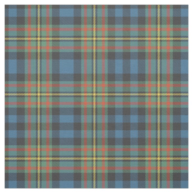 Tissu Tartan ancien du clan MacLellan (Échantillon)