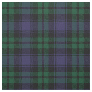 Tissu Tartan Black Watch, Carreaux