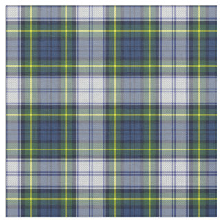 Tissu Tartan bleu vert plaid