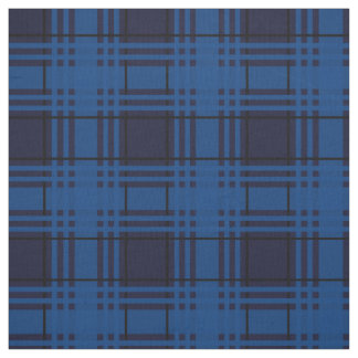 Tissu Tartan Blue Joyau