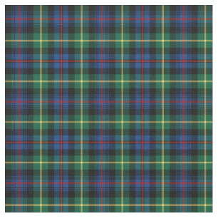 Tissu Tartan de Farquharson de clan
