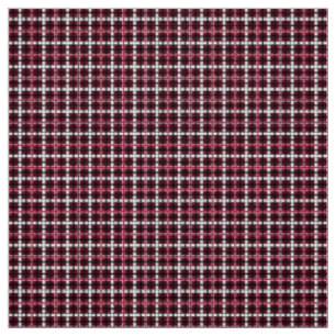 Tissu Tartan de l'université des femmes du Texas