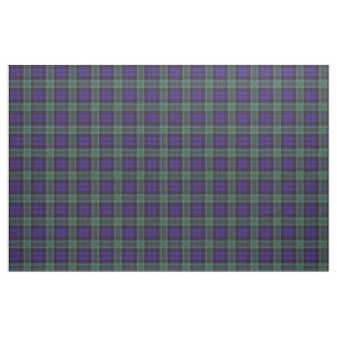 Tissu Tartan d'écossais de plaid de clan de Graham