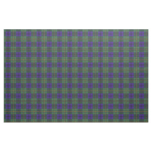 Tissu Tartan d'écossais de plaid de clan de Johnston