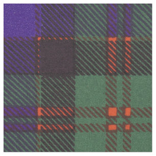 Tissu Tartan d'écossais de plaid de clan de Macdonald