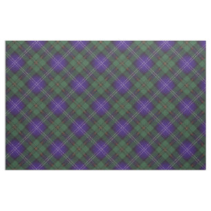 Tissu Tartan d'écossais de plaid de clan d'Urquhart