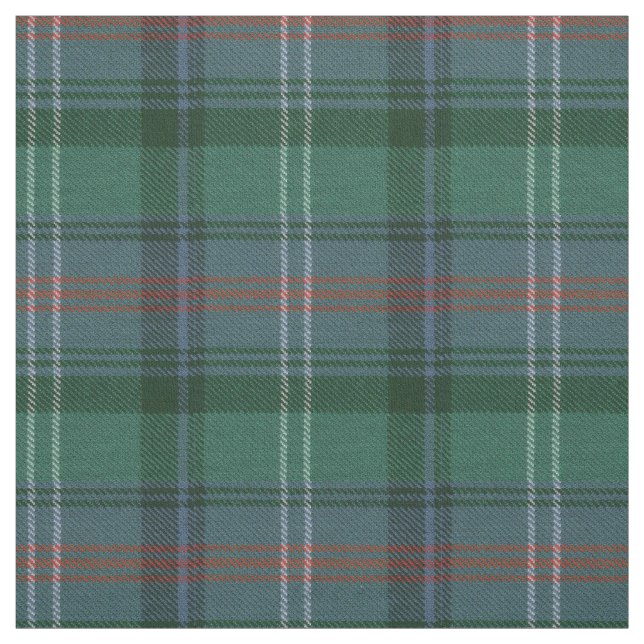 Tissu Tartan écossais ancien du Sutherland (Échantillon)